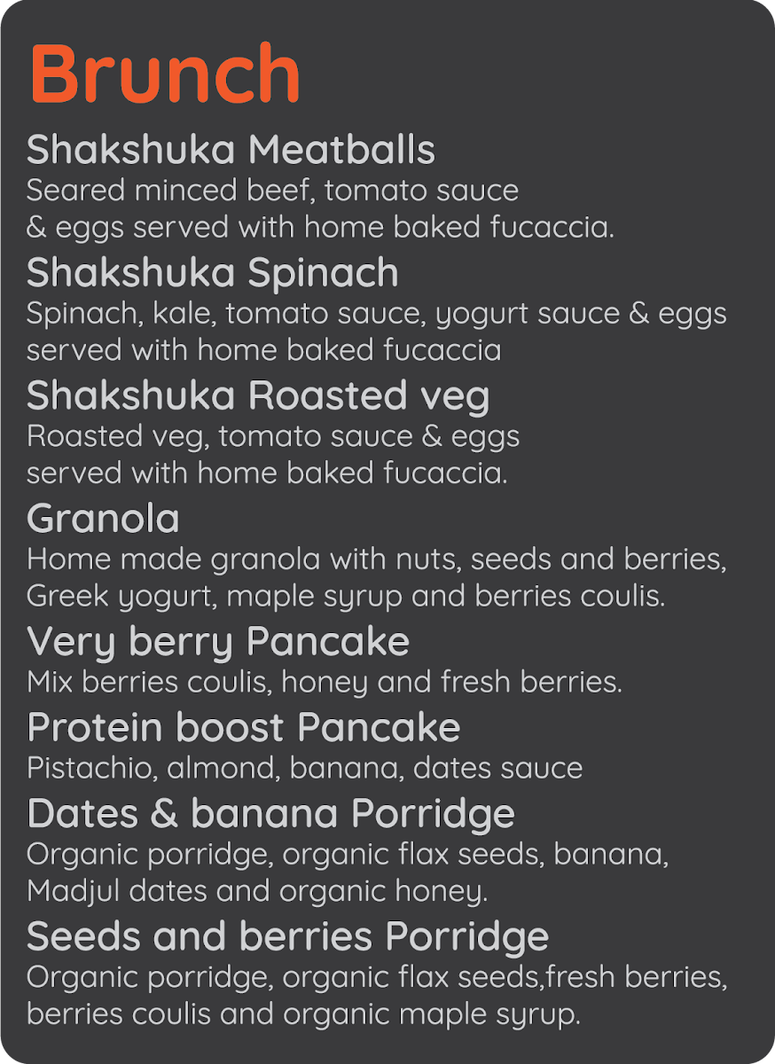 CaféGenic Menu - Image 2