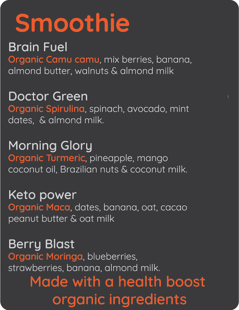 CaféGenic Menu - Image 6